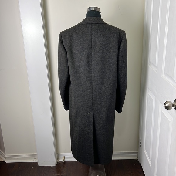 Vintage Freedman Boyfriend Oversized Outerwear Wool Trench Slouch Coat Sz large - Picture 9 of 13
